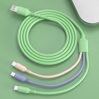 一拖三设计终结杂乱 钻盾三合一数据线核心体验分享